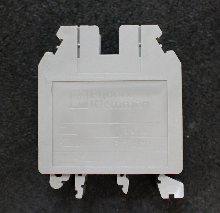 PHOENIX CONTACT 40 Stück Durchgangsstecker Grau BK35/E K35/E K35 UK35 750V 25mm²