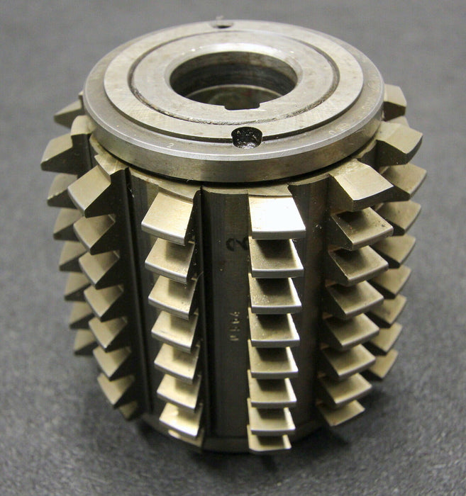 FETTE Stollenwälzfräser involute spine hob m= 3,5mm BP II nach DIN3972 20° EGW