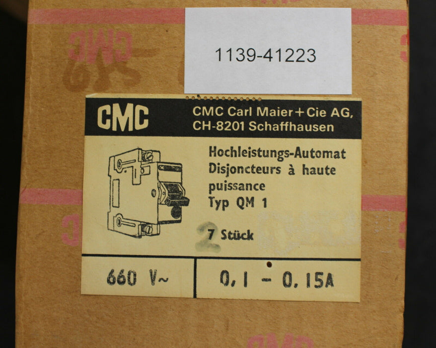 ABB BBC 2 Hochleistungssicherungsautomaten S501-K 0,15 0,1-0,15A 380/660VAC