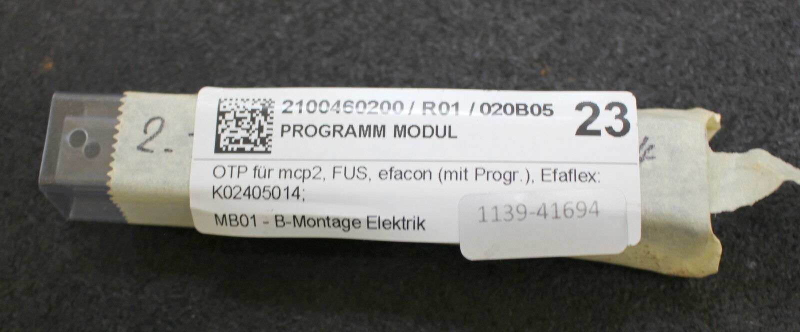 EFAFLEX Programm Modul OTP für MCP2 FUS mit Programm Art. K02405014 - 8J5235-1
