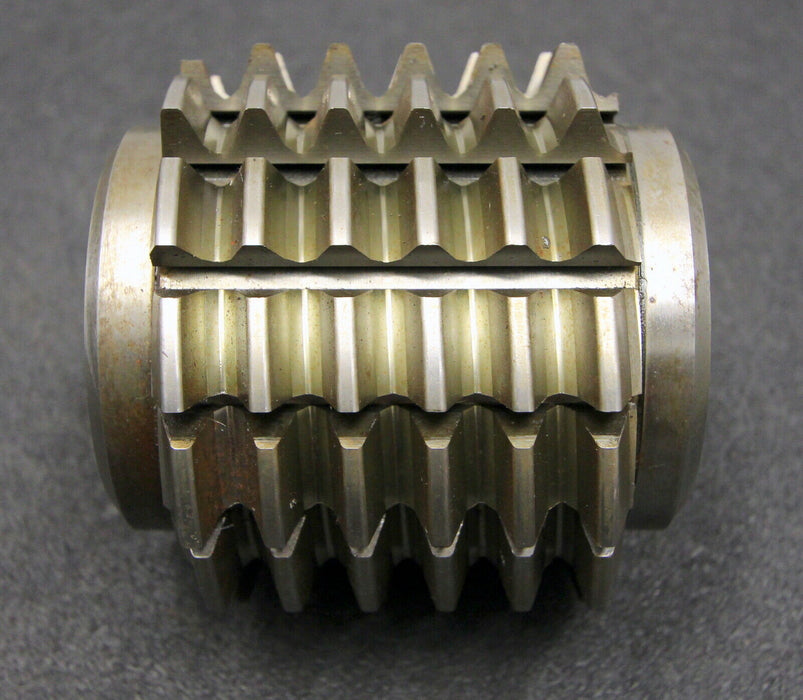 SAAZOR Stollenwälzfräser involute spline hob m = 3,75mm 19°50´ EGW Ø95x90xØ32mm