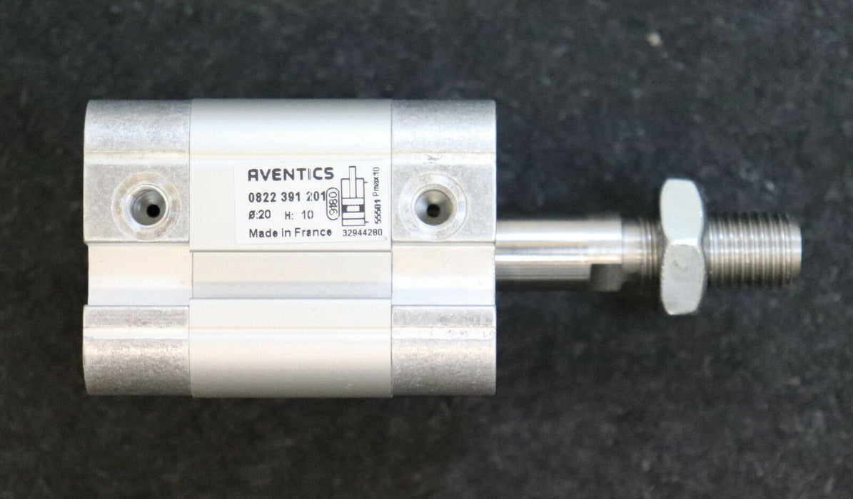 AVENTICS Pneumatikzylinder KPZ-DA-020-0010-004122411000000-B Verfahrweg 10mm