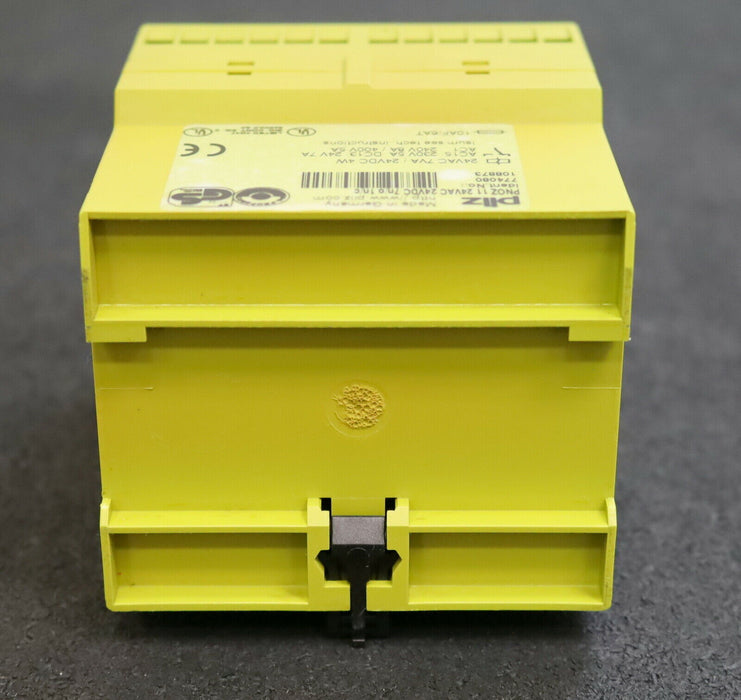 PILZ Sicherheitsrelais PNOZ 11 ID 77480 24VAC 7VA / 24VDC 4W - gebraucht