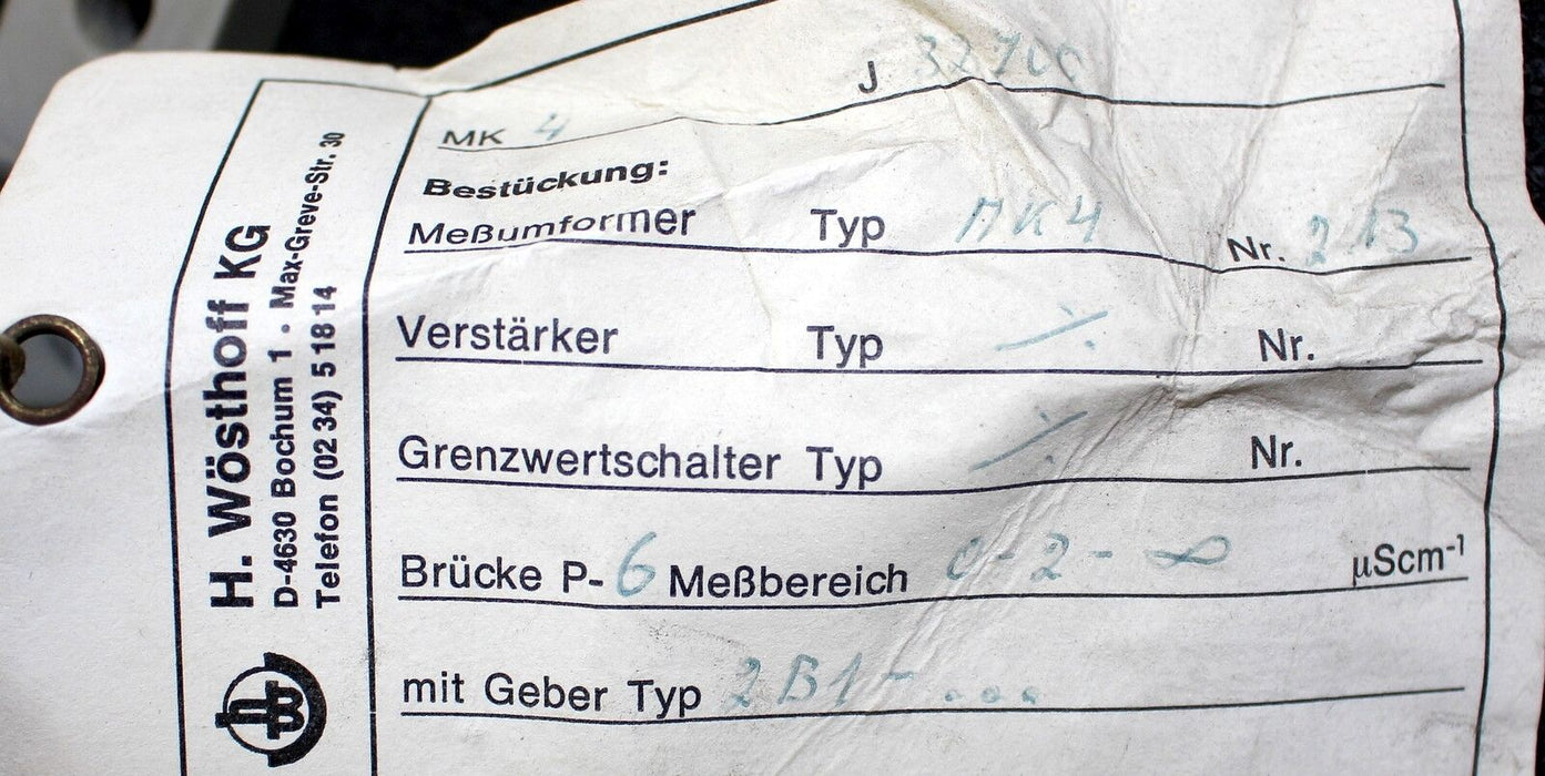 Wösthoff Messzusatz Elmhos MK4