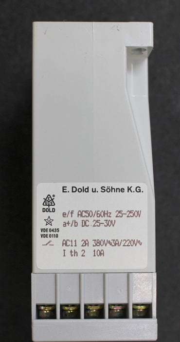 DOLD Spannungsrelais AI 971.20/25 25-250VAC 50/60Hz Uh = 25-30VDC Nr. 0041633