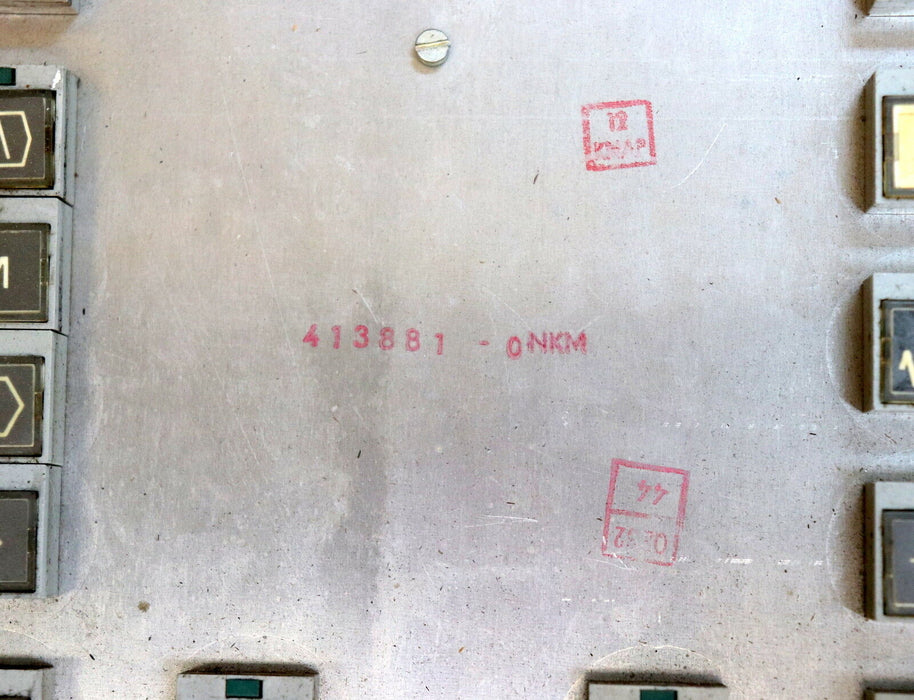 VEM NUMERIK RFT DDR Tastatur Platine 413881-0 NKM für CNC-H645 und CNC-H646 4902