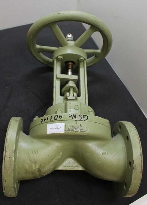 KSB 1 Membranventil Absperrventil Typ 116 H AS3 Nennweite DN100 12bar 100°C