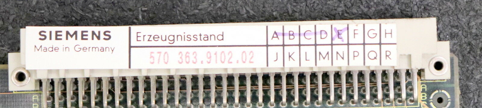 SIEMENS SINUMERIK Servo CPU 6FX1136-3BB01 E-Stand E 570363.9102.02 gebraucht ok