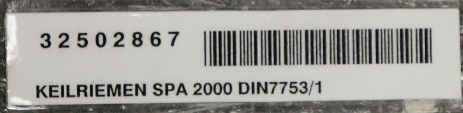 STRONGBELT 2 Stück Hochleistungskeilriemen SPA 2000 Lw DIN7753/1 Profil SPA