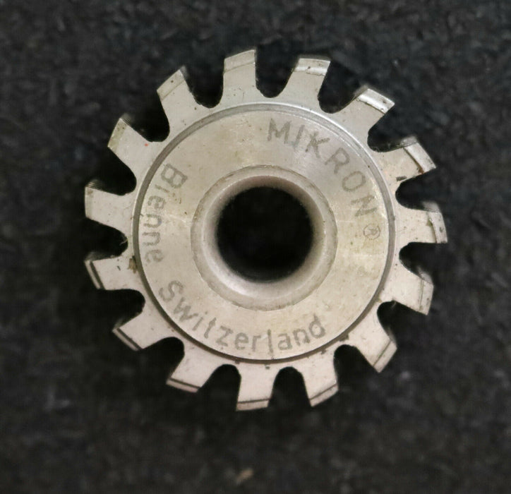 MIKRON Vollstahl-Wälzfräser No. 80062 m= 0,38 ho= 1,203 D27,05 - Ø31x10xØ8mm