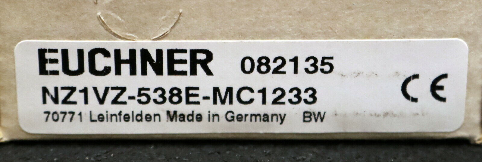 EUCHNER Sicherheitsschalter NZ1VZ-538E-MC1233 Art.Nr. 082135 unbenutzt in OVP