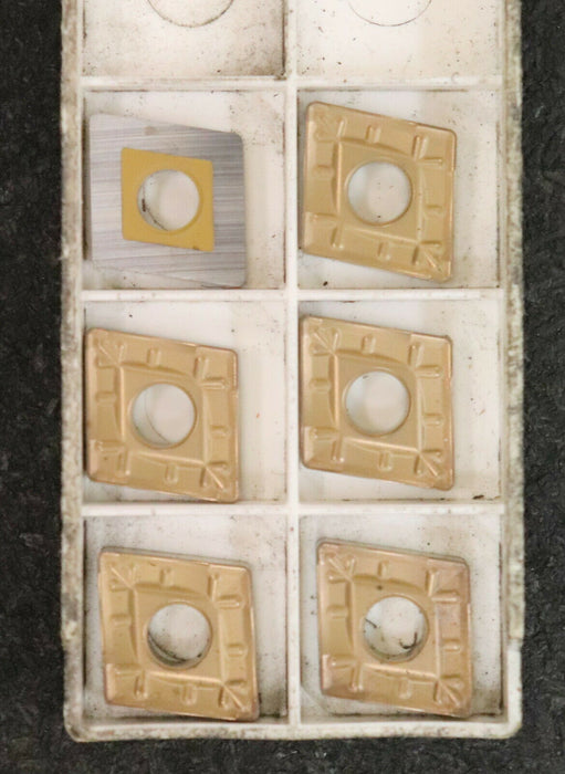 SECO 6 Stück Wendeplatten CNMM120408-R4 TP3000 QTY10