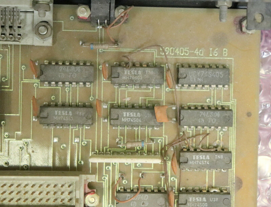 VEB NUMERIK WR Steuerkarte 41565-8 NKM Platine 590405-4a I6 B RFT G - DEFEKT -