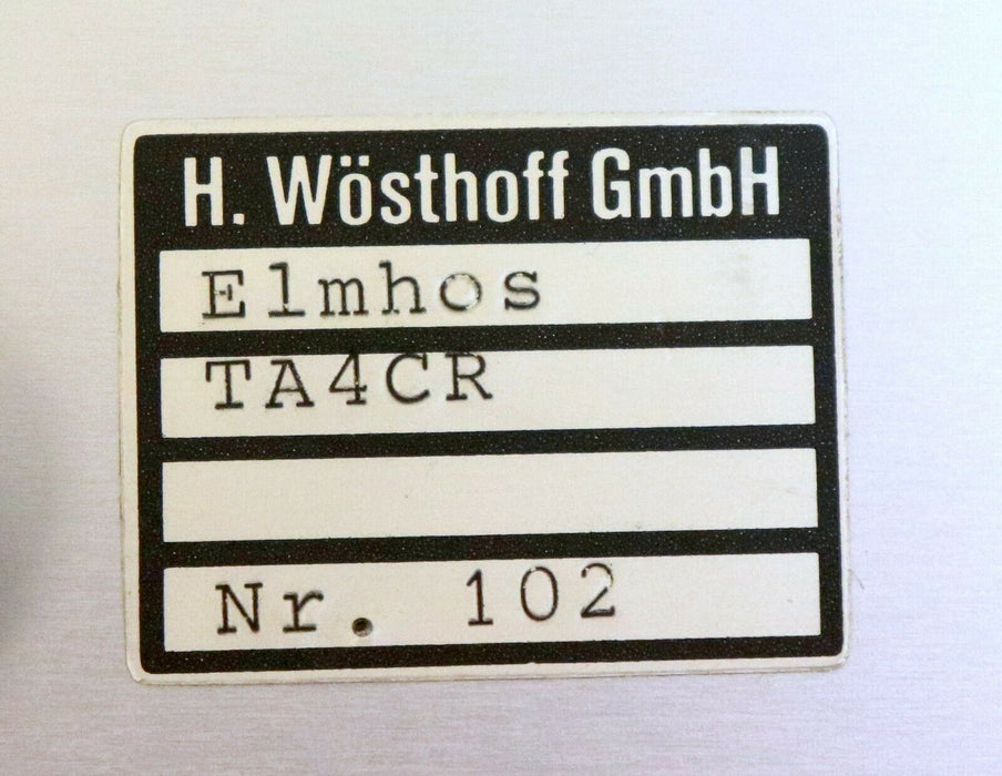 WÖSTHOFF µS-Messgerät RETRO ELMHOS TA4CR mit Digitalanzeige ohne Messlanzen
