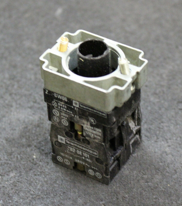 TELEMECANIQUE Light Modul Kontakt Block ZB2-BW065 ZB2-BE 102 Z - BW06 380V max