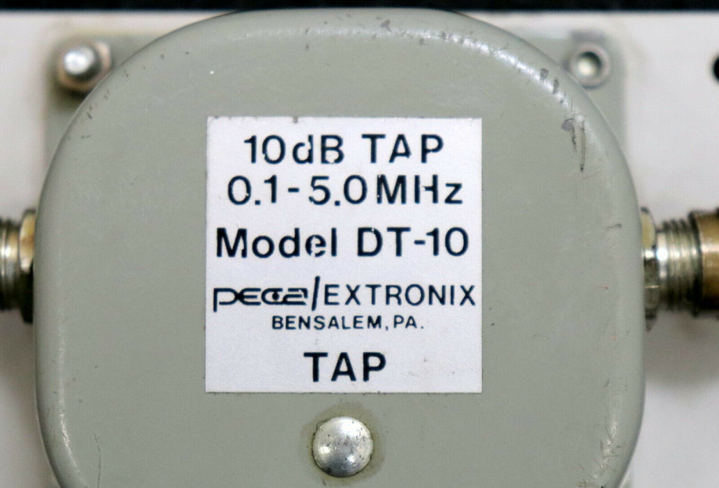 PECA / EXTRONIX Transformator DT-10 10dB TAP 0,1-5,0MHz - gebraucht
