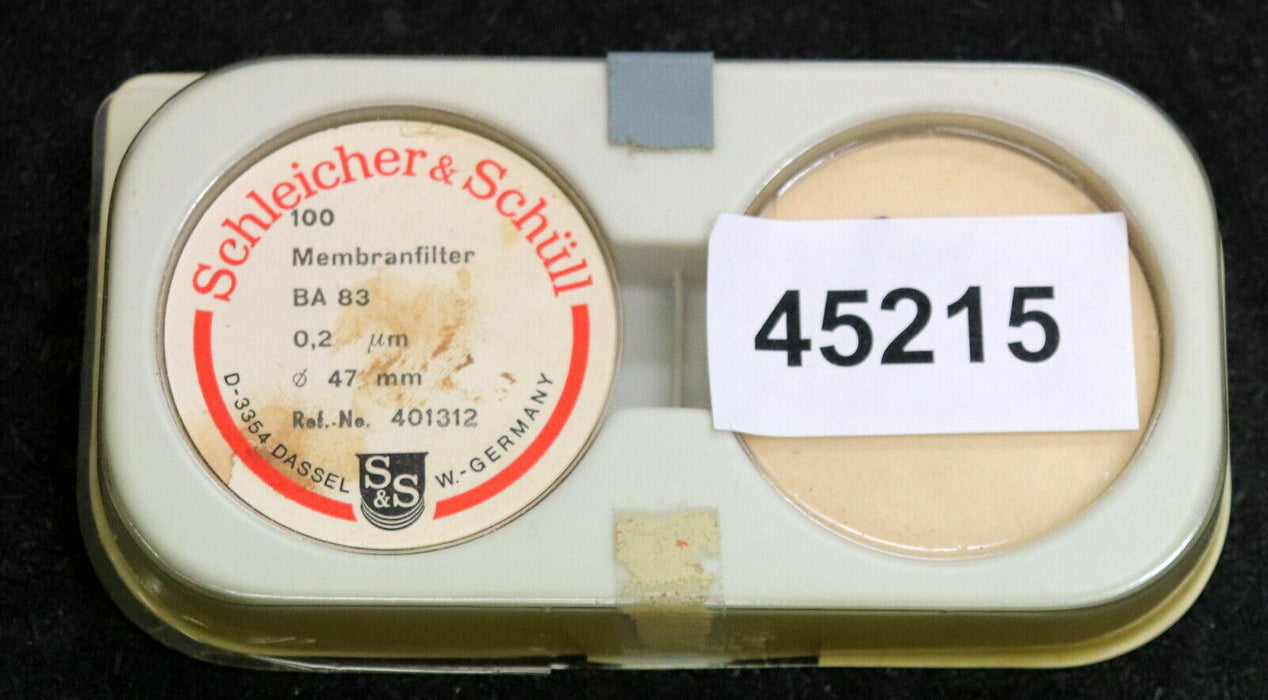 SCHLEICHER & SCHUELL 70 Stück Membranfilter BA83 0,2µm D: 47mm Ref.No. 401312