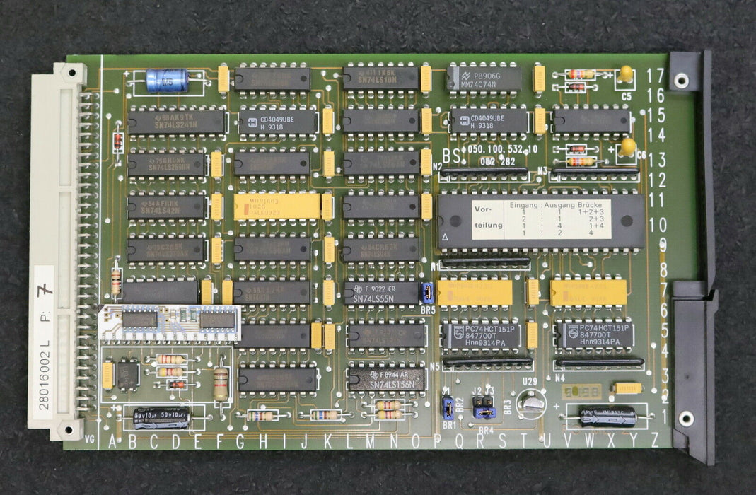 HECKLER KOCH BWO LORENZ Platine f. CNC 783/784 ZAV 106997 Platine 050.100.532.10
