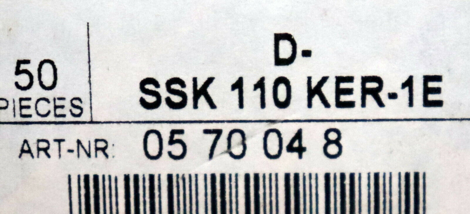PHOENIX CONTACT 50 Stück Abschluss-Deckel D-SSK 110 KER-1E Art.-Nr. 0570048
