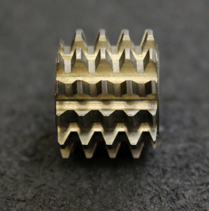 KÖPFER Vollstahl-Wälzfräser m= 1,35mm 20° EGW 1gg. rechts 12 Spannuten