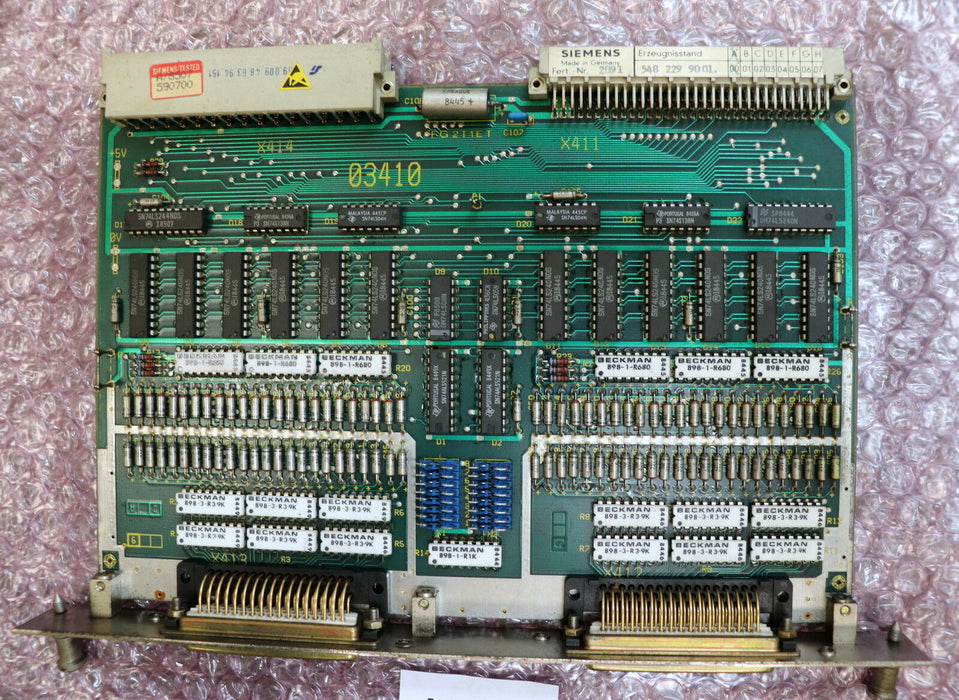 SIEMENS SINUMERIK FGB Digitaleingabe 6FX1192-4AA00 Erzeugnisstand A gebraucht ok