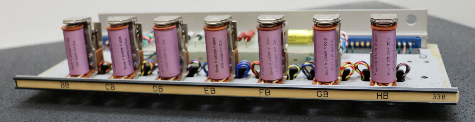 S.I.P. SCHÜTTE Einschub Karte 338 f. Lehrenbohrwerk mit Platine 460473 gebraucht