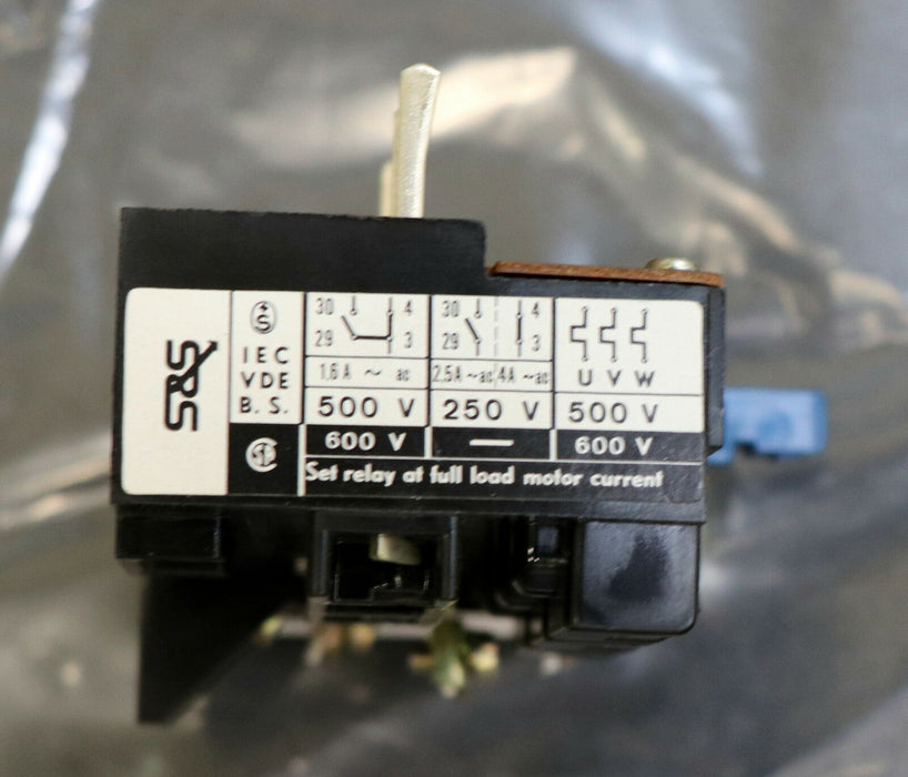SPRECHER & SCHUH Überlast-Relais CT 1-16 Einstellbereich10-16A gebraucht