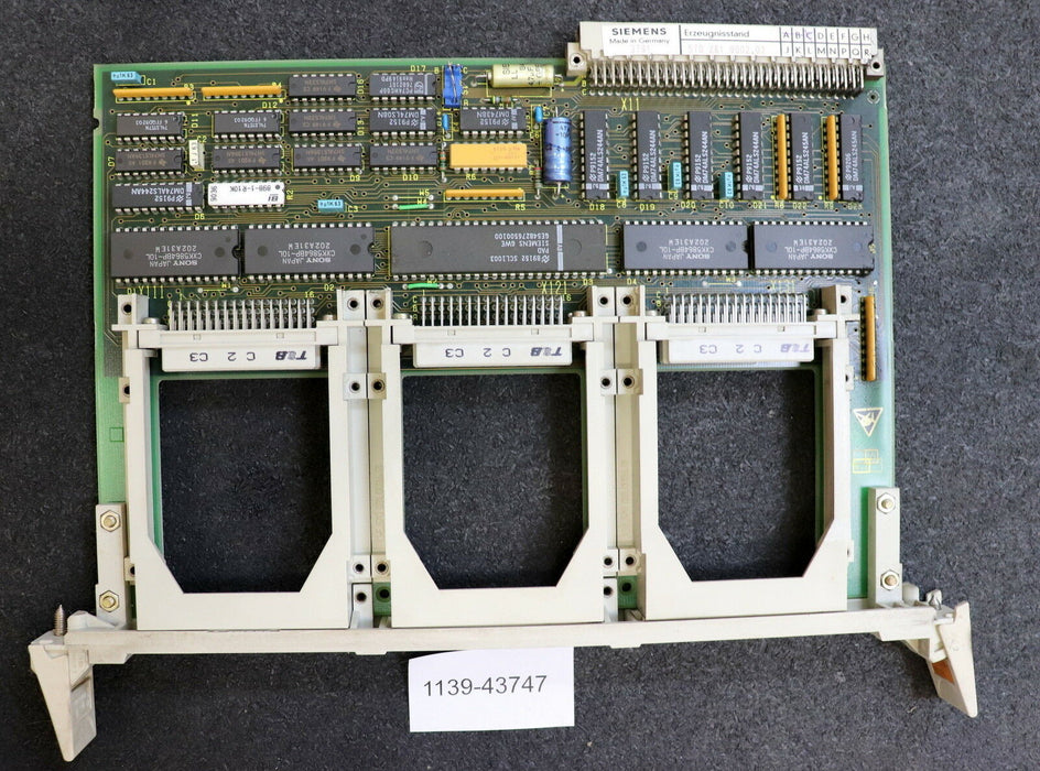 SIEMENS SINUMERIK Speicherbaugruppe 6FX1128-1BB00 E-Stand C gebraucht - ok