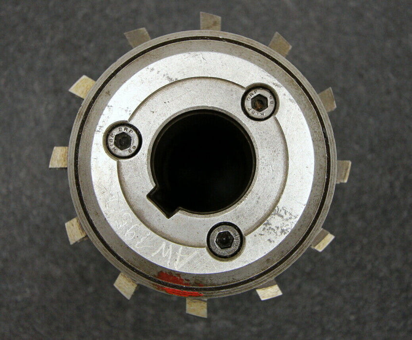 KLINGELNBERG Stollenwälzfräser involute spline hob m=3,6mm 19°55´ EGW 1gg.Links