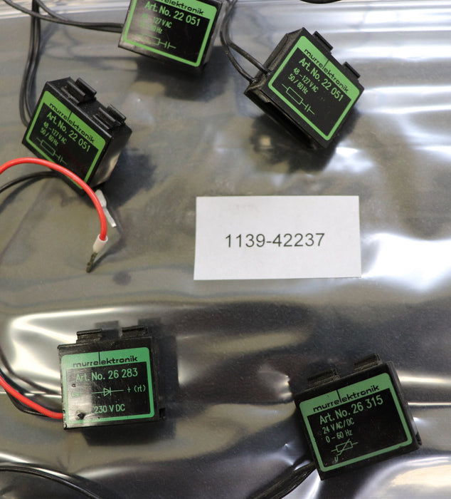 MURR ELEKTRONIK 3+1+1 Stk. Schaltgerätentstörmodule 3x22051 1x26315 1x26283