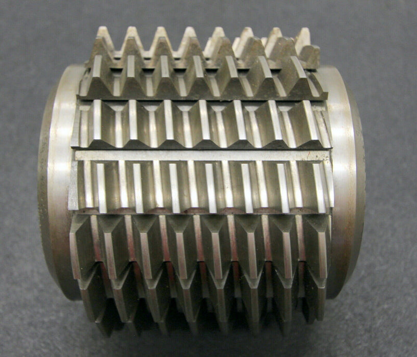 SAAZOR Stollenwälzfräser involute spline hob m= 4,5mm BP III nach DIN3972 20°