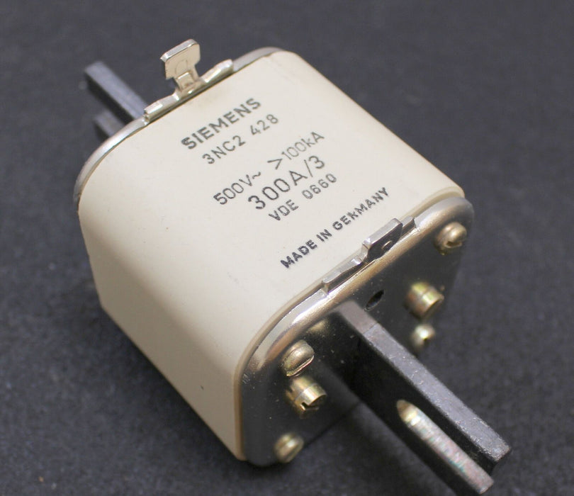 SIEMENS NH-Sicherungseinsatz 3NC2428 300A - 660V - Gr. 3 - mit Schraubkontakten