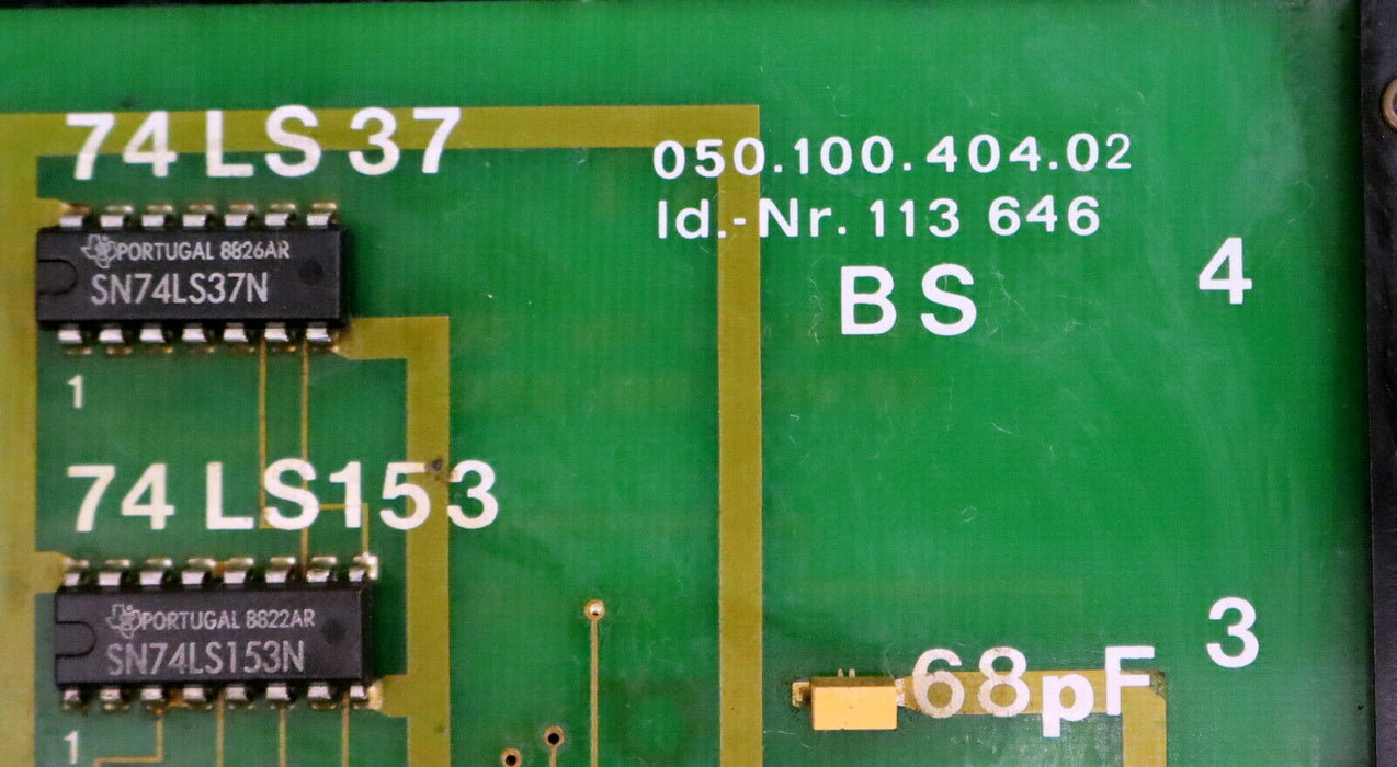 HECKLER & KOCH / BWO Platine für CNC 783/784 APZ 113355 Platine 050.100.404.02