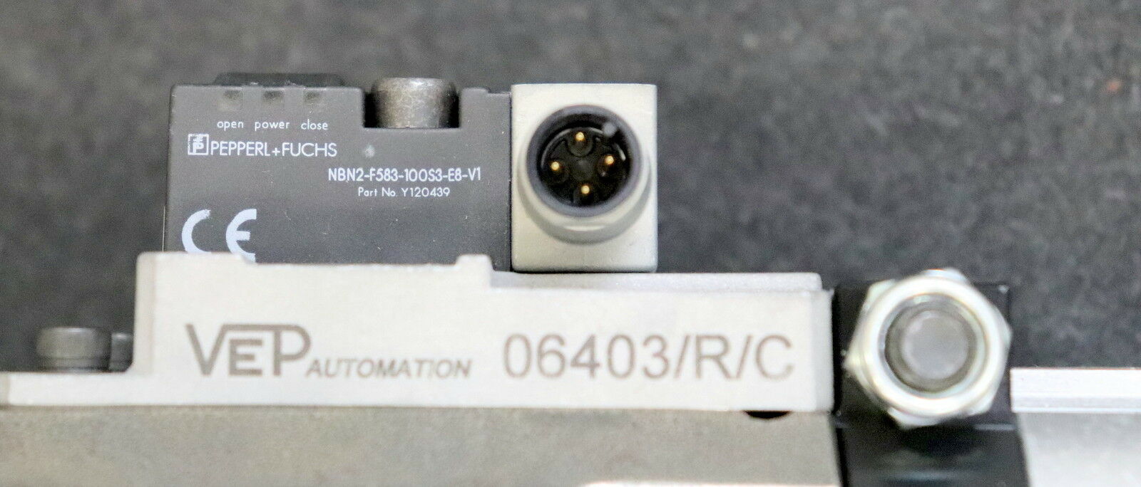 VEP AUTOMATION Flansch-Greifer Greifer-Spanner B40-B2SX-PLA-90-A-A Zylind.Ø 40mm