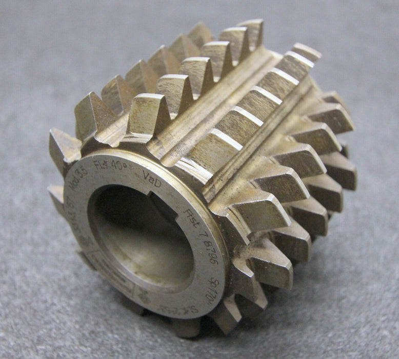 KLINGELNBERG Vollstahlwälzfräser gear hob m = 3,5mm 20° EGW Ø80x70xØ30mm