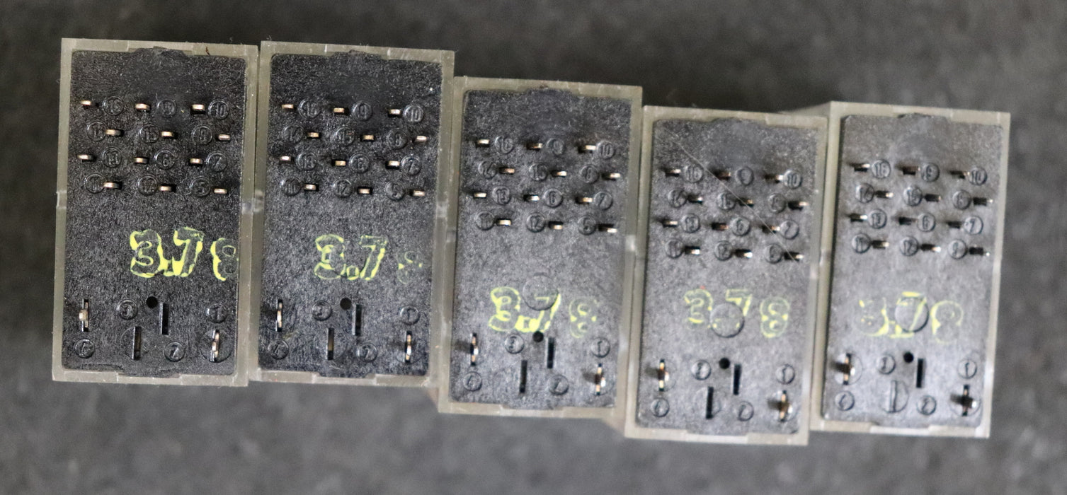 RGI RFT 5 Stück Kammerrelais 30.5-024 Nennspannung 24V Klappankerrelais TGL 200