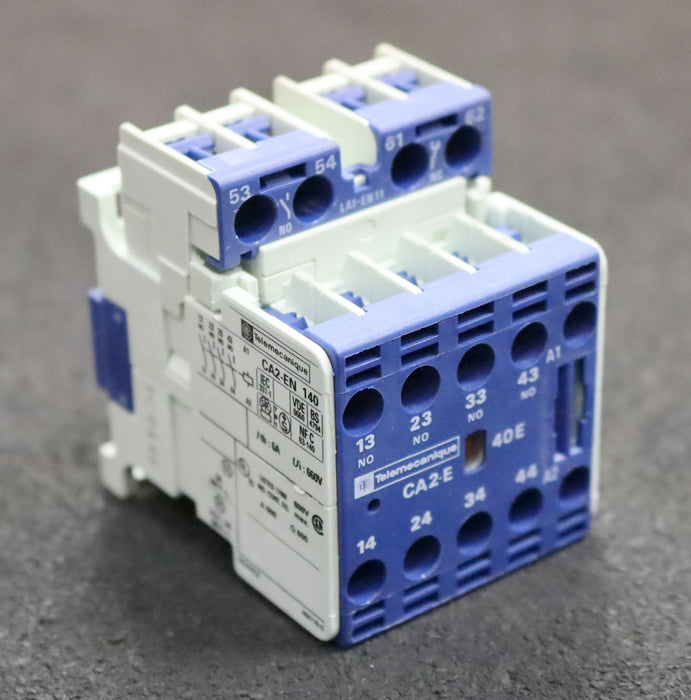 Bild des Artikels TELEMECANIQUE-Leistungsschütz-Schutzschalter-CA2-EN-140-660V-6A-gebraucht