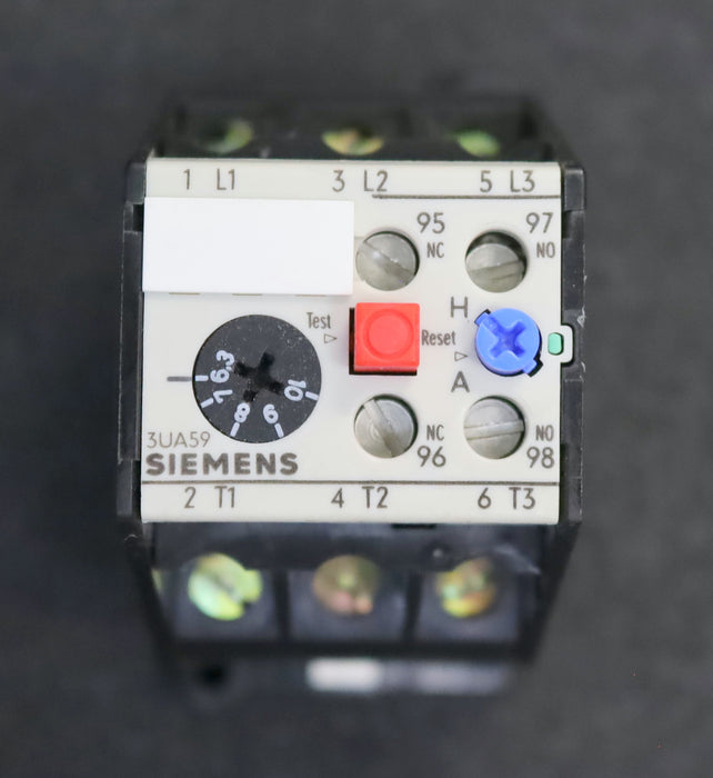 Bild des Artikels SIEMENS-Überlastrelais-overload-relay-3UA5900-1J-6,3-10A-unbenutzt