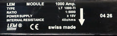 Bild des Artikels LEM-Strommessgerät-LT-1000-TI-1000A-Verhältnis-1:5000-Energieversorgung-15V