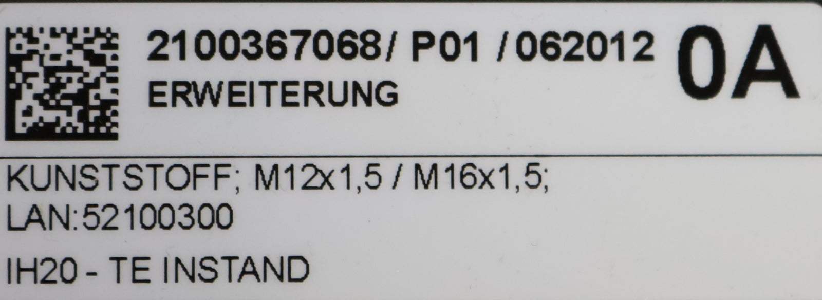 Bild des Artikels 50x-Kunststoffreduzierringe-plastic-reducing-rings-M12x1,5-/-M6x1,5-LAN-52100300