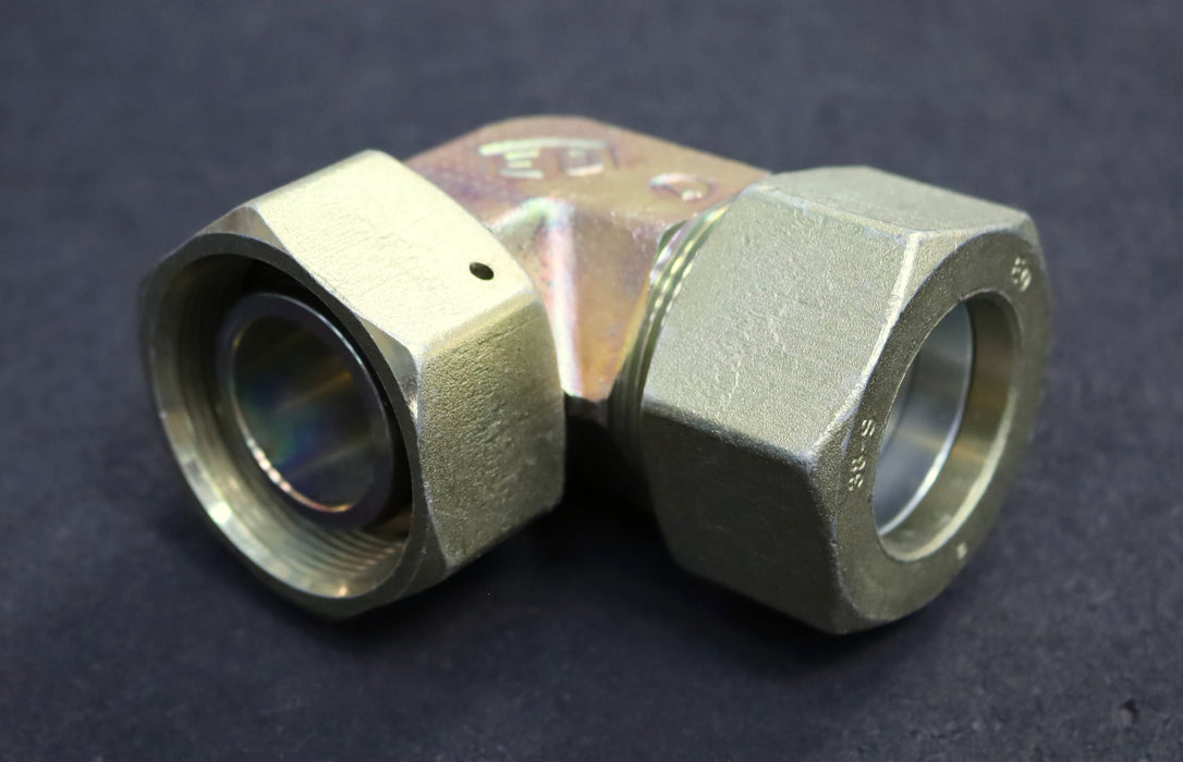 Bild des Artikels ERMETO-Winkel-Anschlusstutzen-mit-Schaft-Typ:-EVW-38-PS-einstellbar-außenØ-52mm