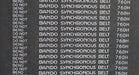 Bild des Artikels BANDO-SYNCHRONOUS-220mm-breiter-Zahnriemen-Timing-belt-760H-B:-220mm-L:-1930,4mm