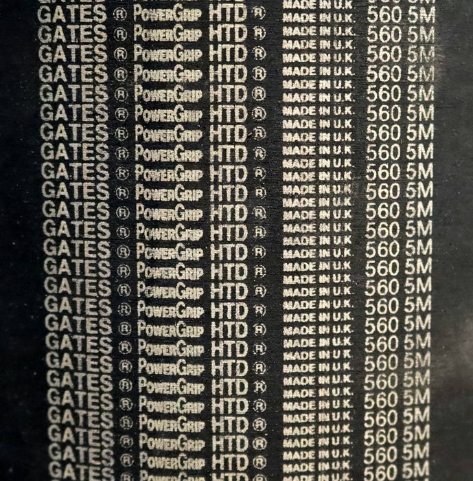 Bild des Artikels GATES-390mm-breiter-Zahnriemen-Timing-belt-5M-Breite-390mm-Länge-560mm