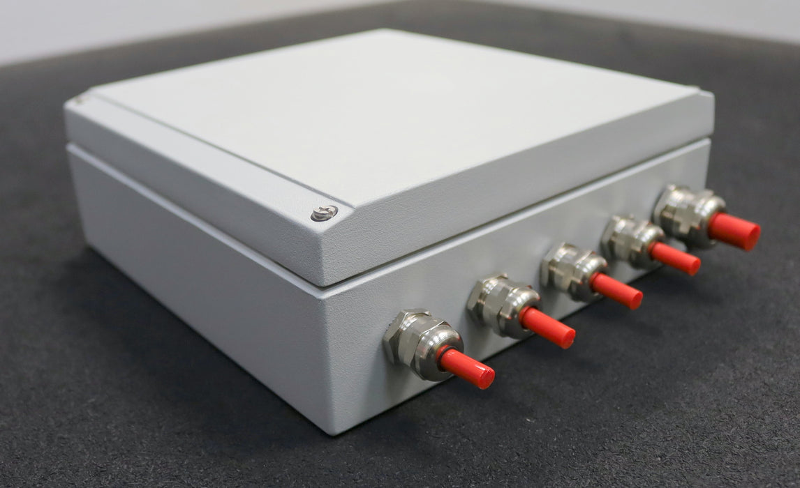 Bild des Artikels ROSE-GEHÄUSETECHNIK-Klemmkasten-für-4-Ausgänge-Alu-Gehäuse-Art.Nr.-10000014232