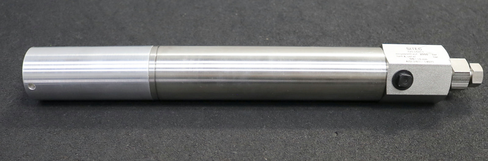 Bild des Artikels SITEC-Sicherheitsventil-720.5431-1-eingestellt-auf-2000bar-DN-=-1,6mm-AISI-316