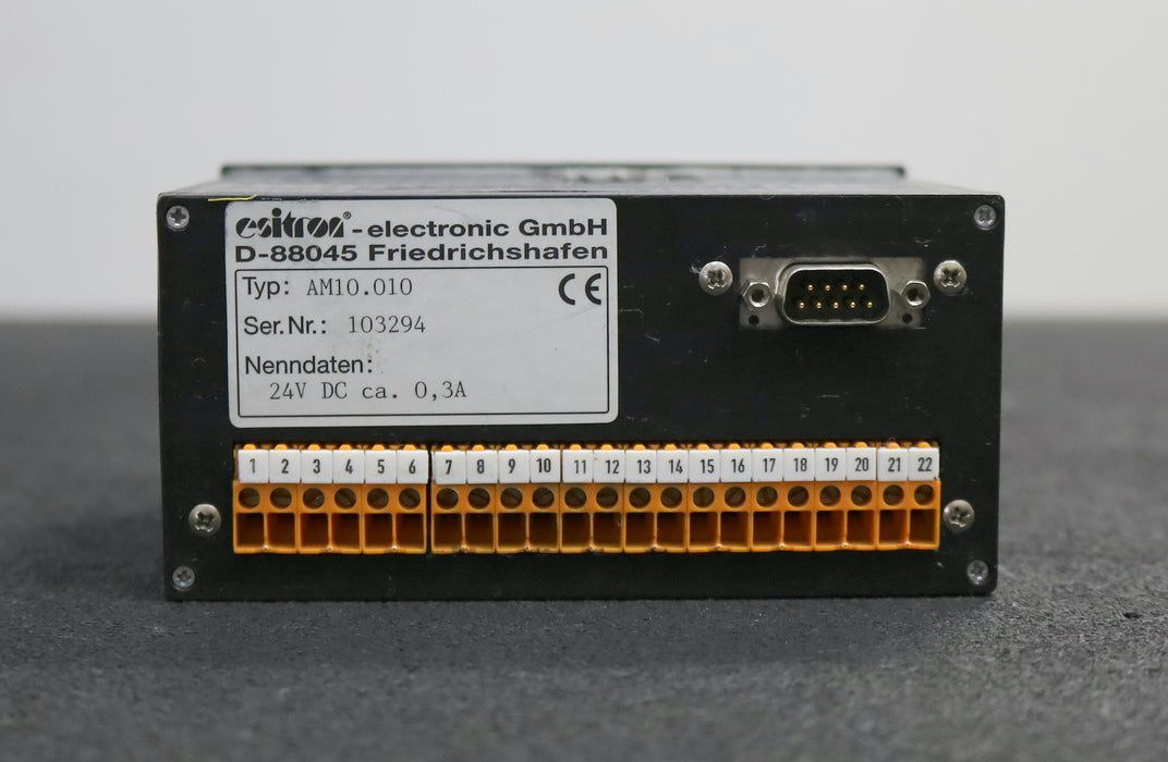 Bild des Artikels ESITRON-Anzeige-Display-Modul-AM-10-Typ-AM10.010-24VDC-0,3A
