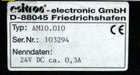 Bild des Artikels ESITRON-Anzeige-Display-Modul-AM-10-Typ-AM10.010-24VDC-0,3A