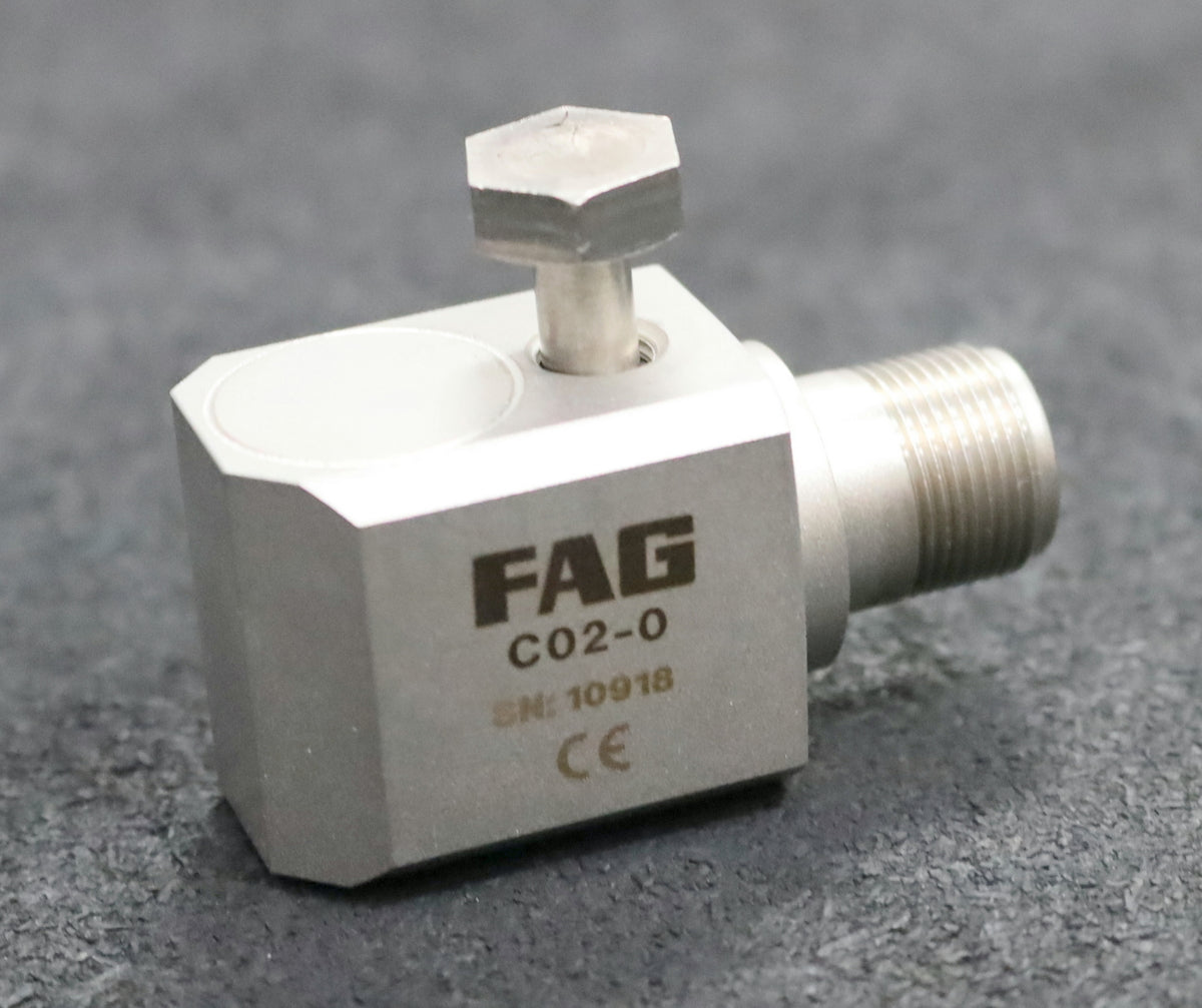 FAG / FIS Accelerometer 100mV/g C02-0 Sensivitity 97.53 Bias V 11,5V ...