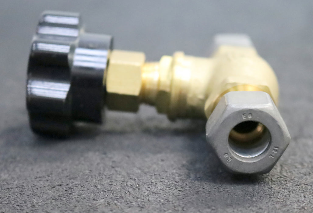 Bild des Artikels ERMETO-Durchgangsventil-PN10-Gehäuse-DIN3512-Messing-RohraußenØ-12mm