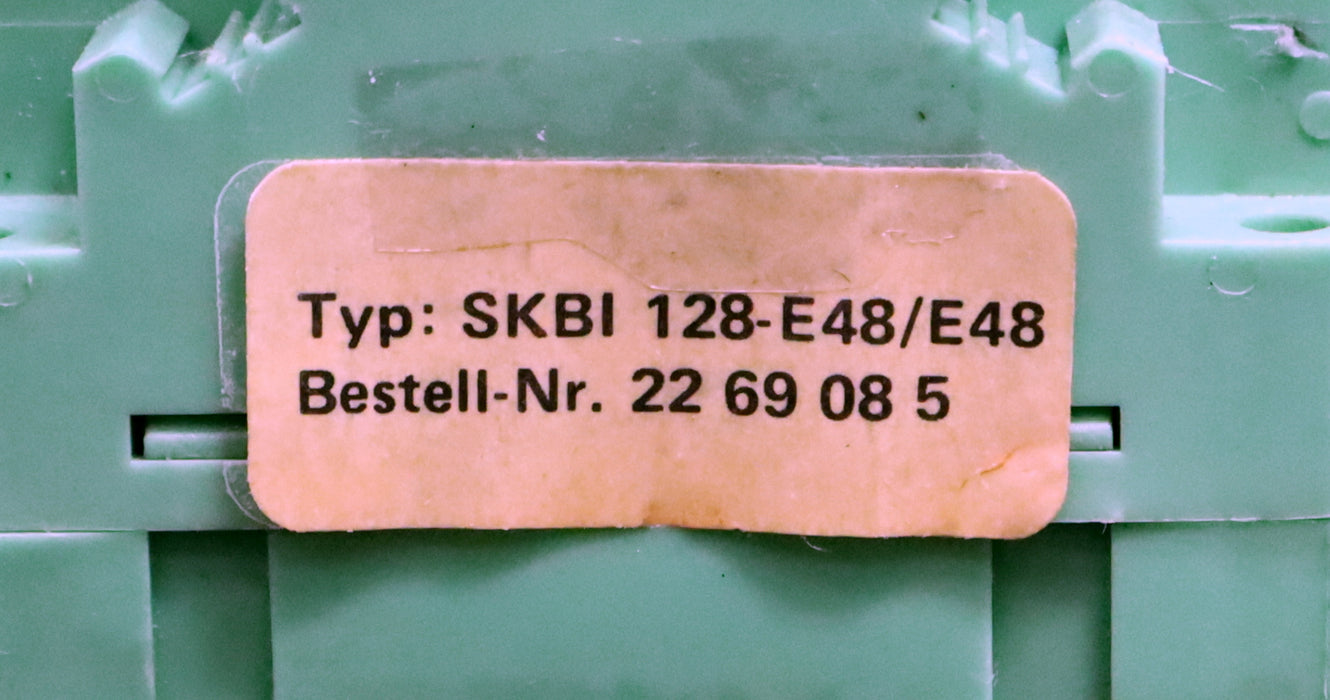 Bild des Artikels PHOENIX-CONTACT-Steckkartenblock-SKBI-128-E48/E48-Best.Nr.-22-69-08-5-gebraucht